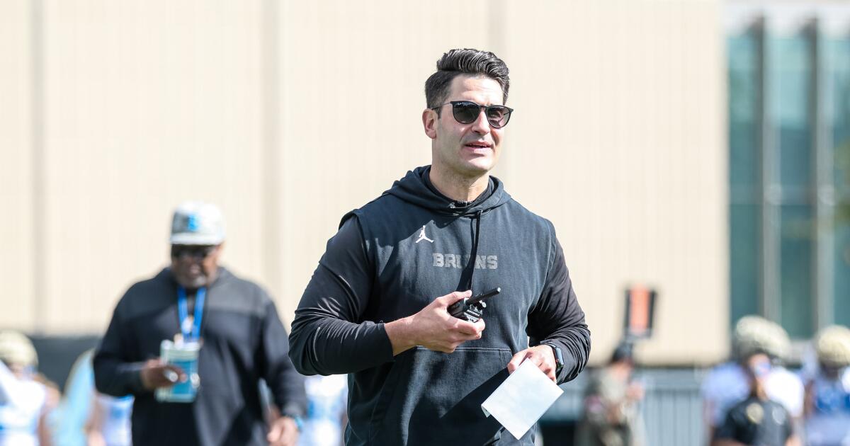 Raised on football, Tino Sunseri eager to revitalize UCLA's offense