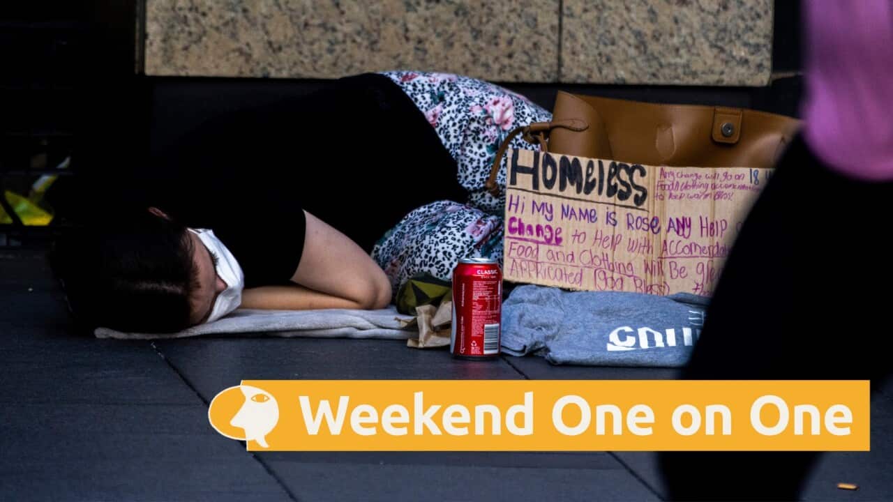 A homeless girl sleeping in a Melbourne street (Getty-Jenny Evans).jpg