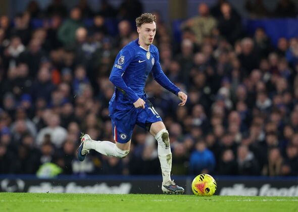 Cole Palmer in action